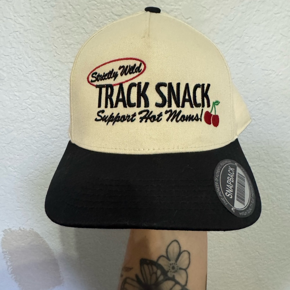Track Snack Embroidered Cap